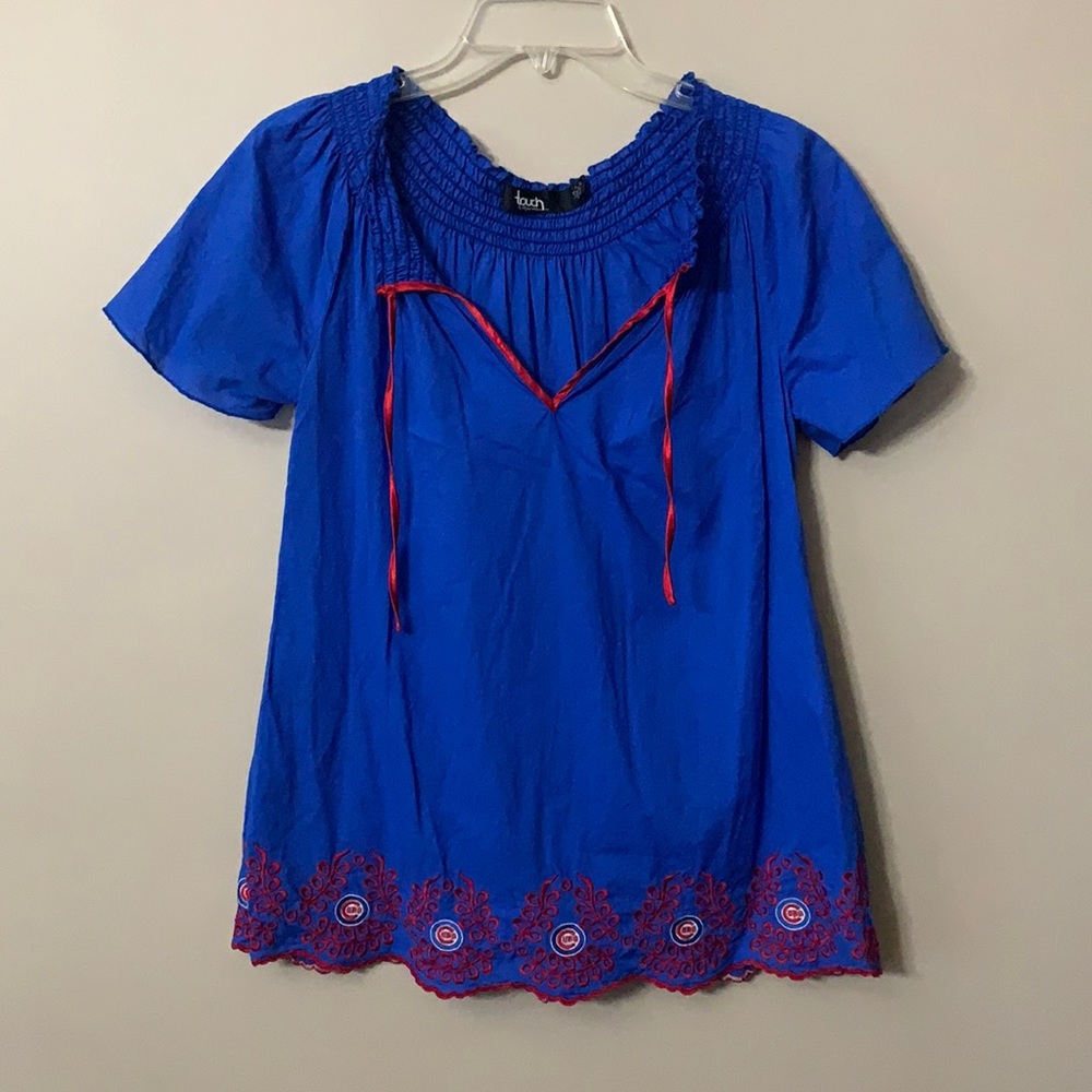 Touch by Alyssa Milano ~ Ladies’ Chicago Cubs Top ~ Sz L
